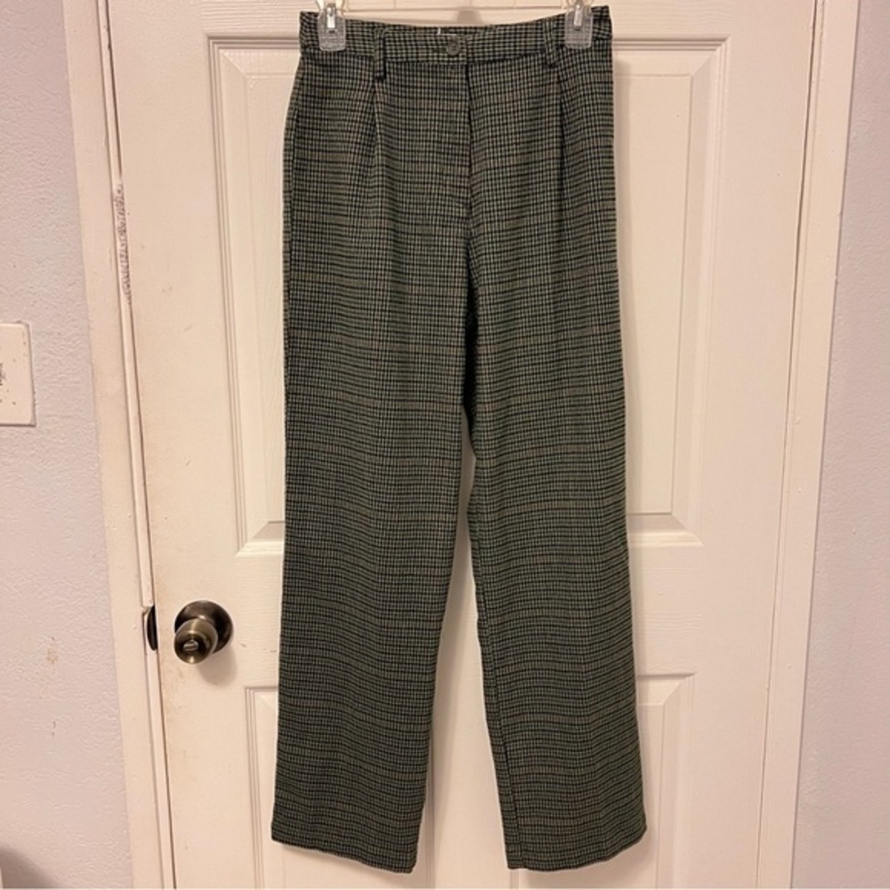 John Galt Brandy Melville Plaid Pants XS/S | Y2K Academia | 24” Waist